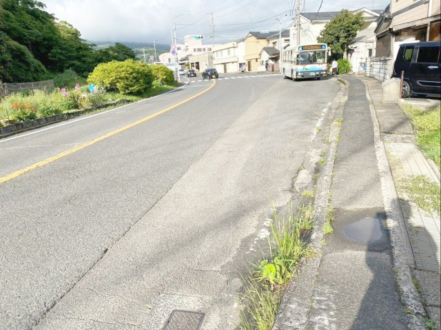 佐世保市上本山町（土地）の前面道路含む現地写真|前面道路含む現地写真です！