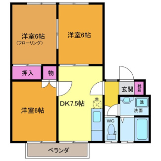 【間取り】 | シャトレーハイツ
