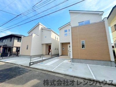 【前面道路含む現地写真】 | 愛甲郡愛川町春日台5丁目　新築分譲住宅　全2棟 | 写真撮影【2023.11】
