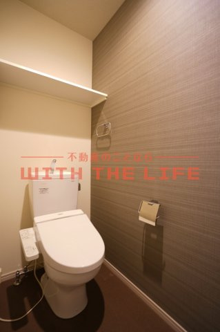 サニーヒル旗崎【10,000円キャッシュバック対象物件】のトイレ|シンプルで使いやすいトイレです