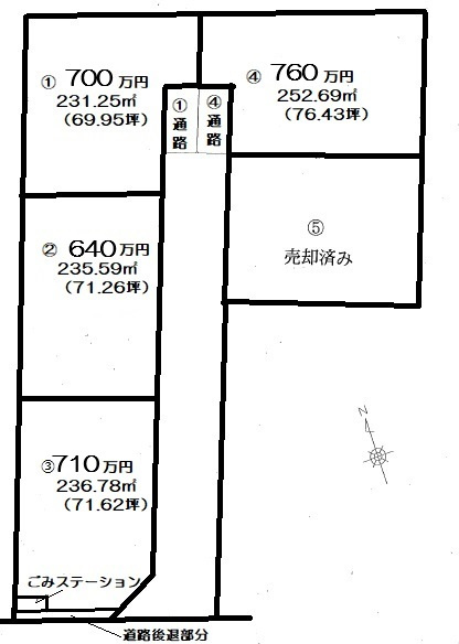 伊勢崎市赤堀今井町2丁目売地