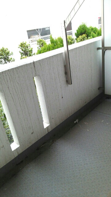 コルソⅠのバルコニー