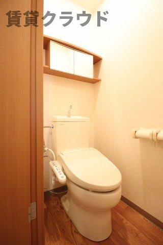 リバパレス蘇我のトイレ|洗面所です