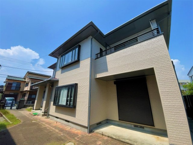 【外観】 | ○●小田原市酒匂1丁目 中古戸建●○ | 【外観】住友林業施工の重厚感のある外観！南向きの陽当たりのよいお家です。