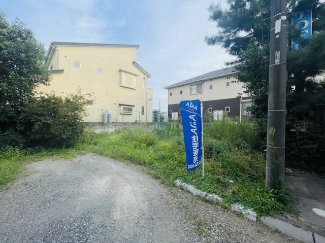 鶴ヶ島市大字脚折　売地の前面道路含む現地写真|現地（2023年8月）撮影　北側約4.2ｍ位置指定道路