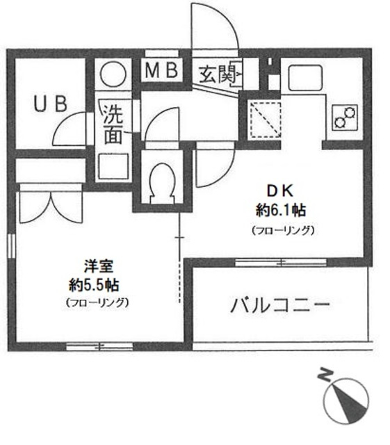 Ｖｉｌｌｅ　Ｆｒｅｒｅｓの間取り