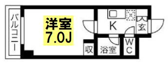CASSIA南行徳の間取り