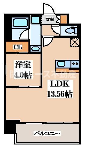【間取り】 | プレジオ荒本新町