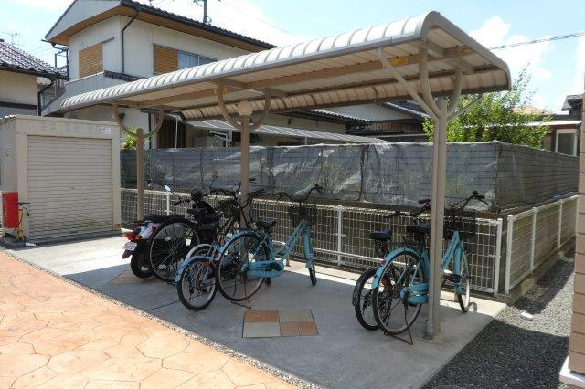 ベル　フローラＡのその他共用部分|自転車置き場