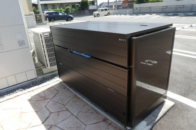 倉敷市田ノ上のアパートのその他共用部分|敷地内専用ゴミステーション