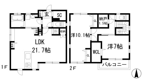 【間取り】