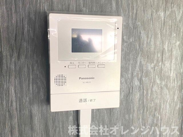 【セキュリティ】 | 東高森台団地　3号棟 | 来場者が確認できるモニター付きインターホン完備。
