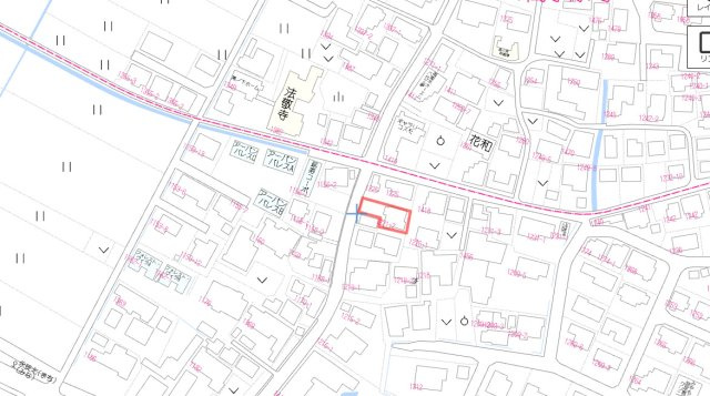 永碇町土地の地図