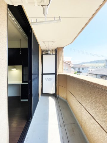 エクセルコート南島田のバルコニー