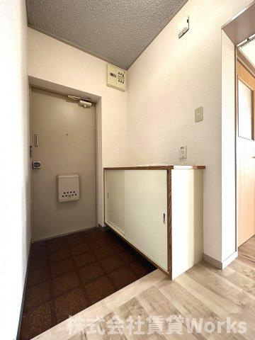 コスモハイツの玄関|きれいな玄関です