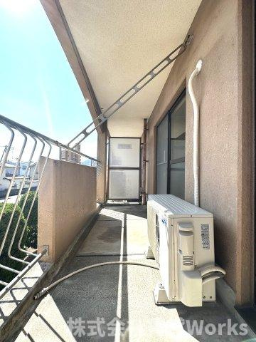 コスモハイツのバルコニー|バルコニーがあります