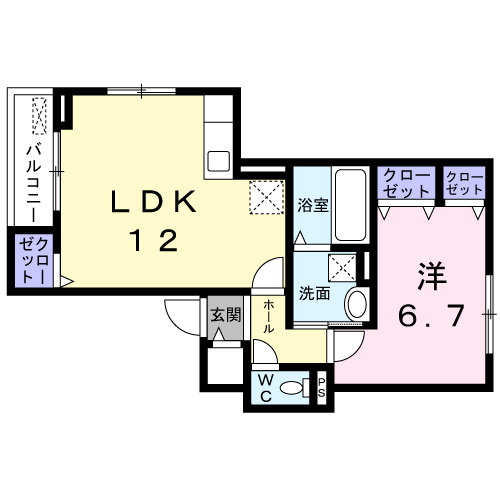 【間取り】 | フィデール春日