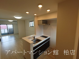 ル・リアン柏の葉Ⅱのエントランス