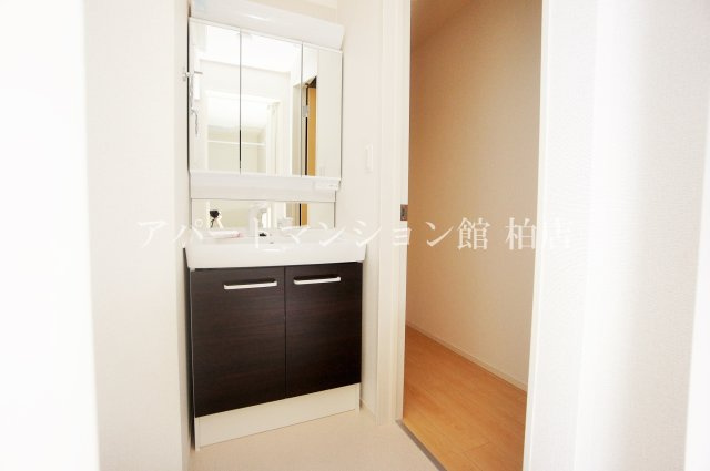 ル・リアン柏の葉Ⅱの独立洗面台|同施工会社、同型タイプです