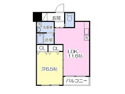 パレ朱雀門の間取り