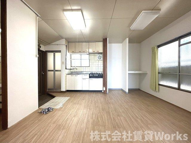 第2国行マンションの居間・リビング|ゆったり過ごせるリビングです