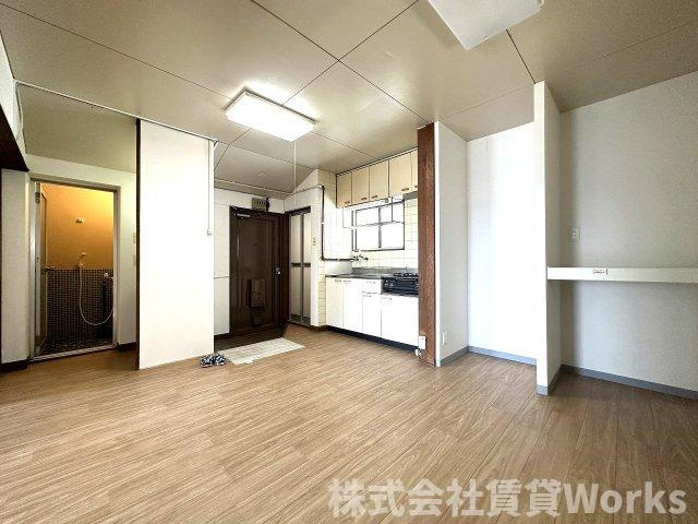 第2国行マンションの居間・リビング|おしゃれなリビングです