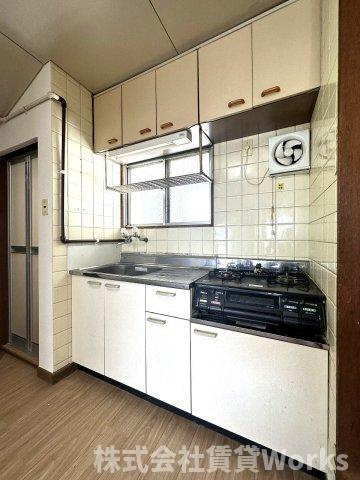 第2国行マンションのキッチン|使いやすいキッチンです