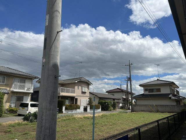 岡野町　売地の前面道路含む現地写真