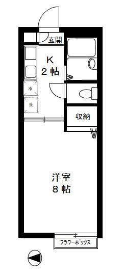 【間取り】 | ヴェルドミール明大前