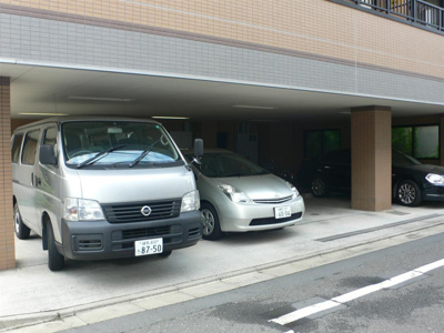 【外観】 | ウィステリア駐車場