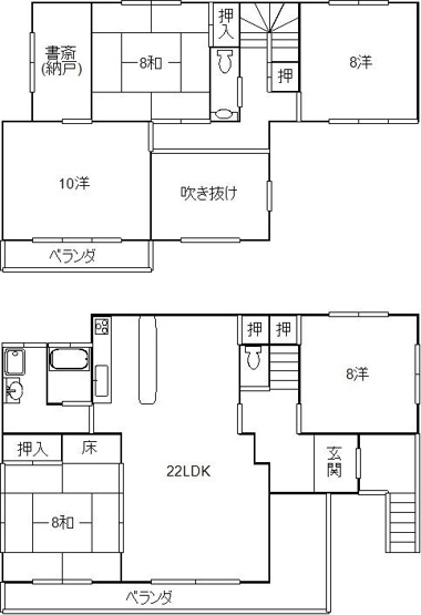 【間取り】 | 高知市介良乙