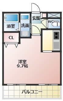 【間取り】 | ステラウッド道明寺Ⅱ