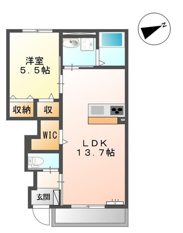 ルーラル高良内の間取り