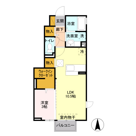 セーフハウスの間取り