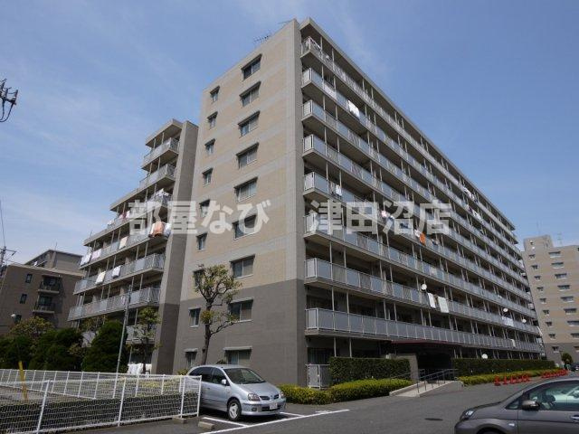 コンフォート津田沼弍番館の外観|ＪＲ津田沼駅から徒歩３分で通勤ラクラク