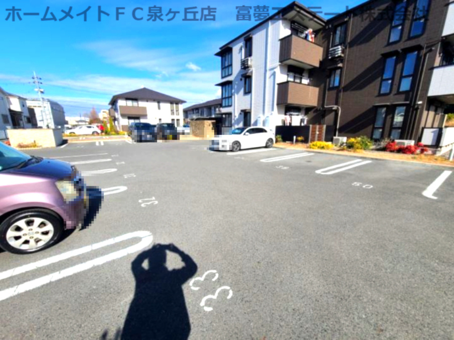 Jyo・PointVillage　C棟の駐車場