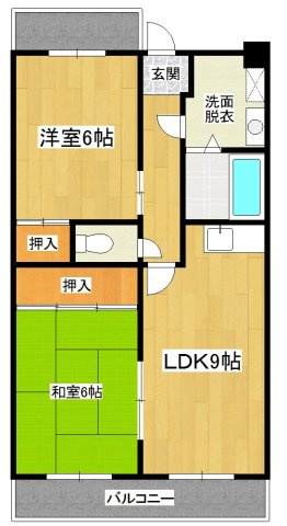 【間取り】 | サウスヴィレッジ88