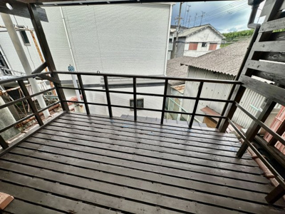 【バルコニー】 | ロッヂi恵我之荘6丁目B号