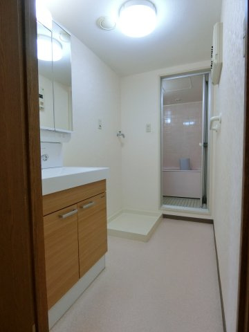 グランディオス米子の洗面所