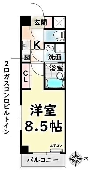 【間取り】 | プロビデンス新瑞橋【名古屋市賃貸・駅近物件】