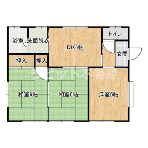 【間取り】 | 鮫島貸家