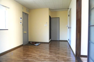 【居間・リビング】 | ヴェルデパルコＢ | ゆったりとしたダイニングキッチンです