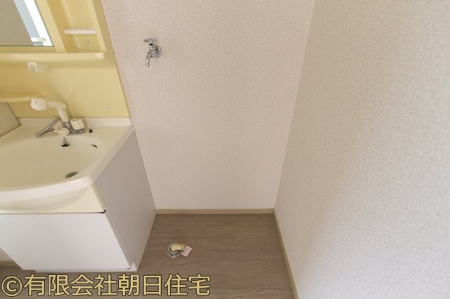 グレイスD壱番館の洗面所