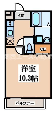 【間取り】 | フジパレス新石切南Ⅱ番館