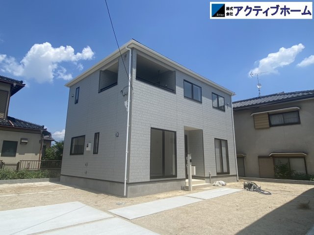 行田市長野第１２　の外観|１号棟現地外観（2023年07月17日）撮影