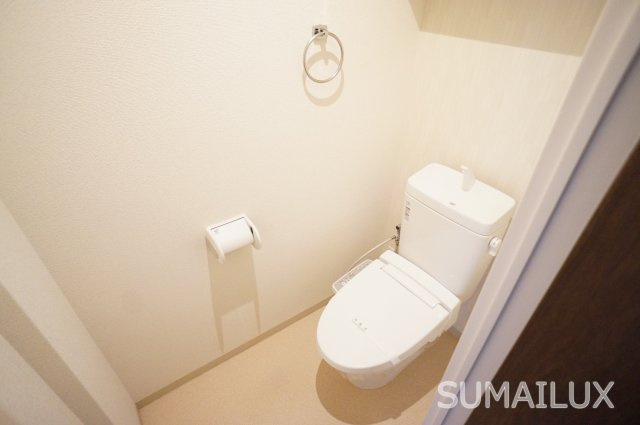 熊本市中央区迎町１丁目の賃貸マンションのトイレ