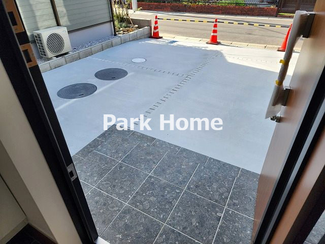 高知市朝倉本町-2号地-戸建ての玄関