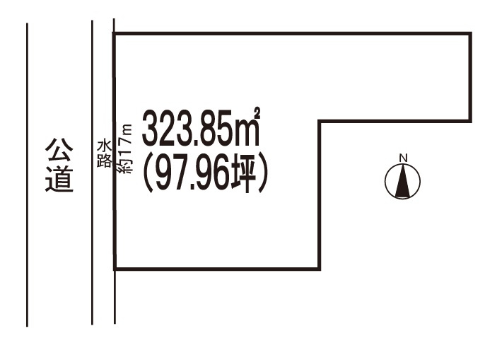 岩倉市八剱町池田　売地