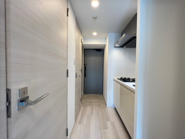 S-RESIDENCEドーム前千代崎の玄関