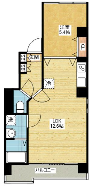 ヴァンテアン大須|名古屋市の賃貸ならＭｙ賃貸の間取り|ヴァンテアン大須